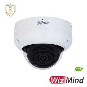 Dahua IPC-HDBW5842R-ASE-S2 8MP IP kuppelkaamera • WizMind ePoE IR50m alarm audio 2.8mm (111°)