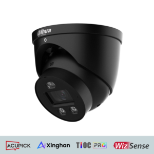 Dahua IPC-HDW3849H-AS-PV-PRO-BLACK 8MP IP kerakaamera • TiOC PRO Dual-Led 30m 2.8mm(109°) Mic alarm