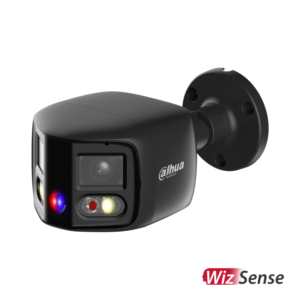 Dahua IPC-PFW3849S-A180-E2-AS-PV-BLACK 2*4MP torukaamera • Tioc Duo Splicing WizSense 180° mic alarm