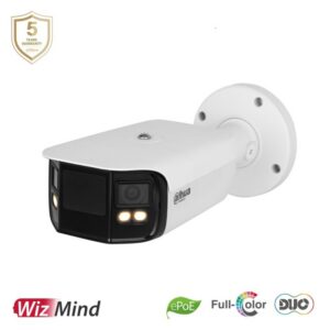 Dahua IPC-PFW5849-A180-E2-ASTE 8MP torukaamera • FullColor Duo Splicing WizMind 180° audio alarm