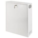 Metallist kaitsekast AWO530W • 535x650x130mm lukustatava uksega • 2*tamper • Pulsar