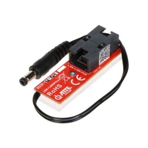 Gigabit  PoE konverter • sisend PoE 48V - väljund PoE 48V + 12VDC 1A