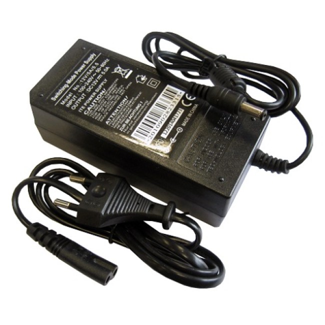 Stabiliseeritud väljundpingega toiteplokk 12VDC 5.0A • sisendpinge 100-240V, pistik 5.5mm/2.1mm 1 Stabiliseeritud väljundpingega toiteplokk 12VDC 5.0A • sisendpinge 100-240V, pistik 5.5mm/2.1mm