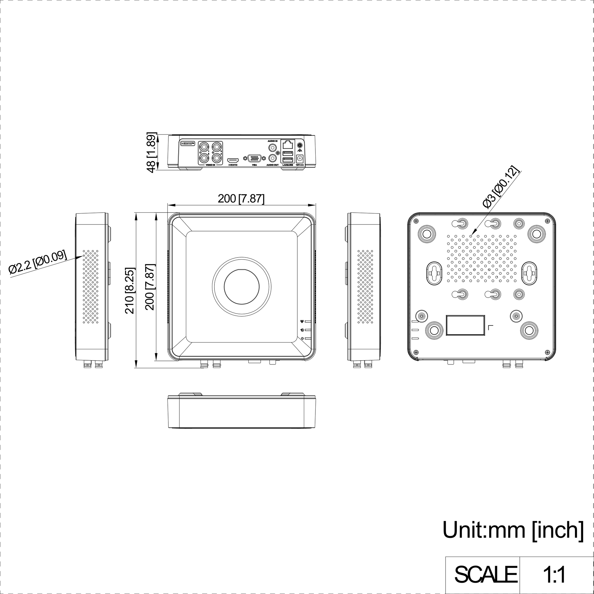 Turbo DVR iDS-7104HQHI-M1/S 4-kanalit 3 Turbo DVR iDS-7104HQHI-M1/S 4-kanalit - Image 3