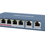 Switch DS-3E0106HP-E 4-port 10/100Mbps PoE 60W Unmanaged Desktop