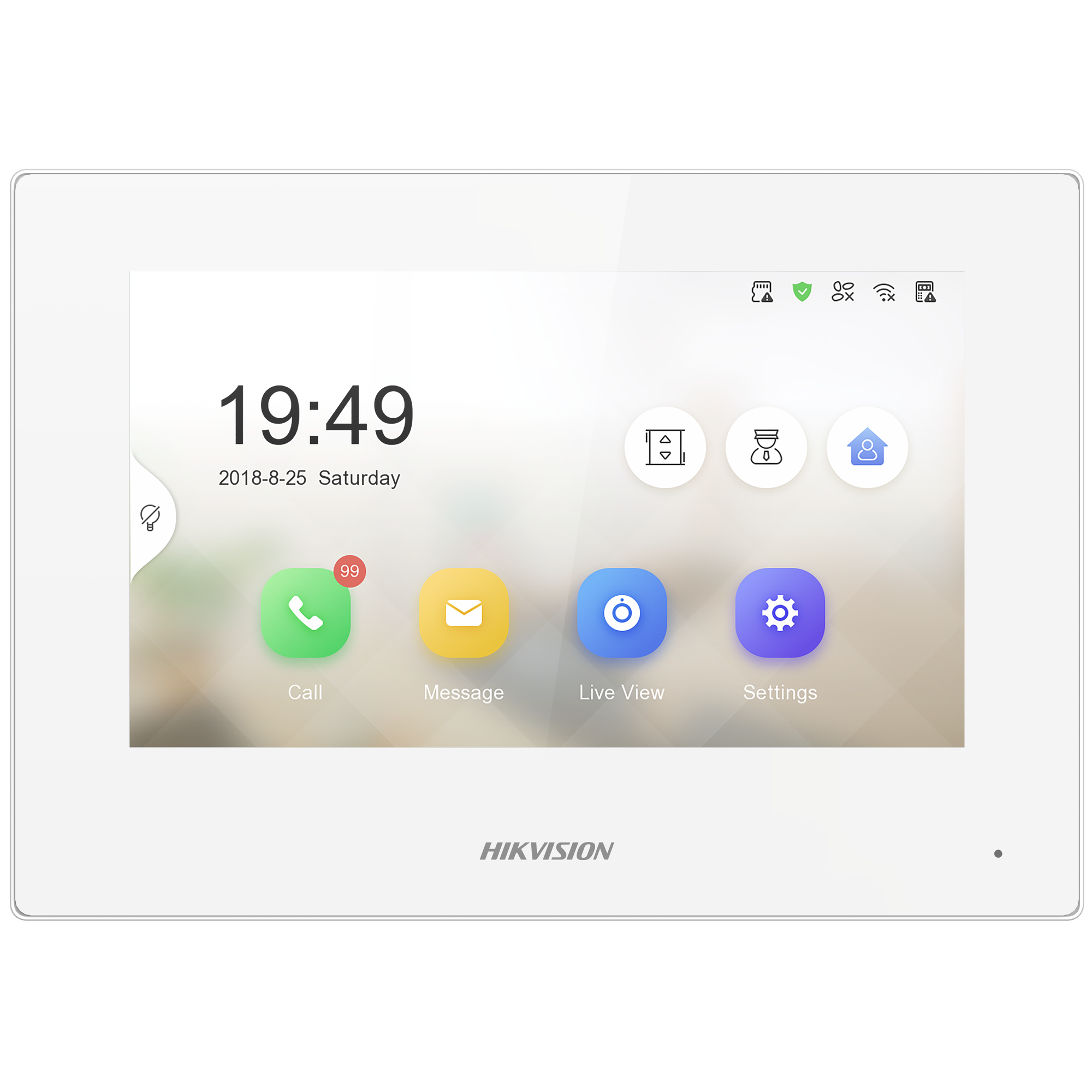 Fono monitor DS-KH6320-LE1 7" valge 1 Fono monitor DS-KH6320-LE1 7" valge