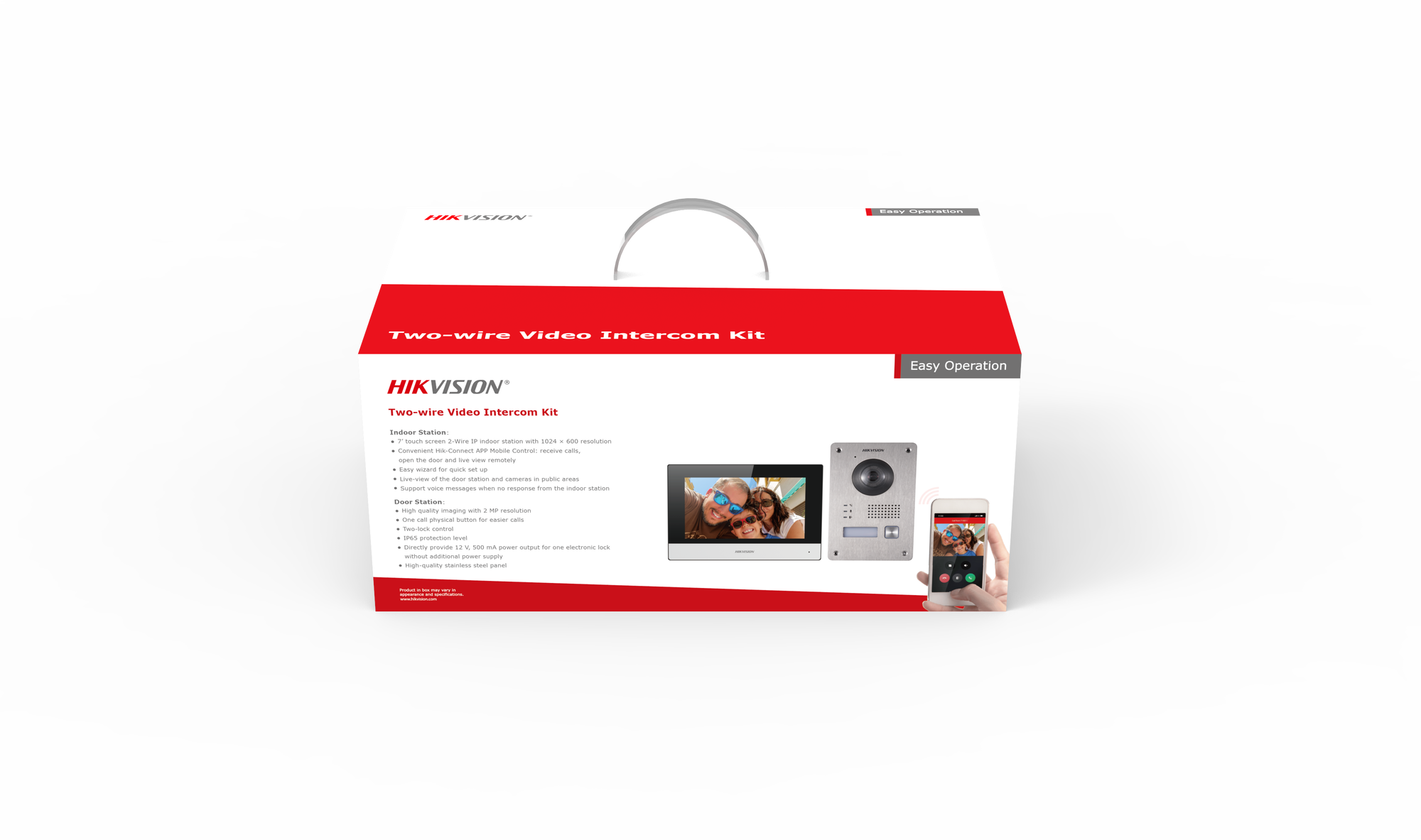 Fono komplekt DS-KIS703Y-P 2-juhtme 1 Fono komplekt DS-KIS703Y-P 2-juhtme