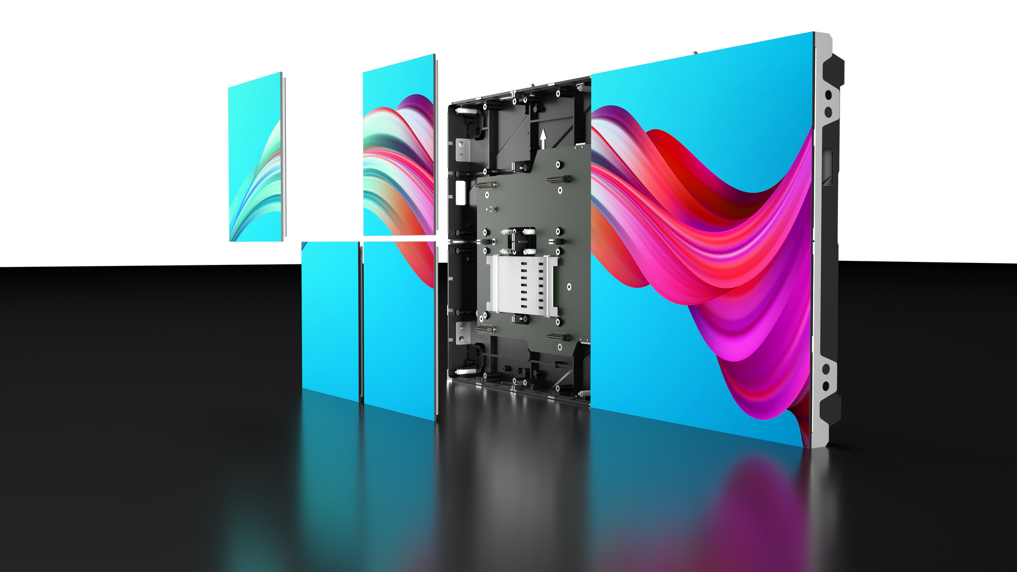 LED blokk DS-D4212CI-ZWDH P1.2 COB 1 LED blokk DS-D4212CI-ZWDH P1.2 COB