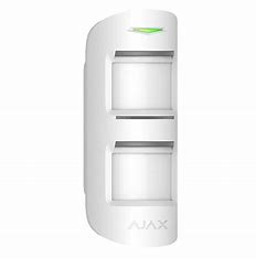 Liikumisandur MotionProtect Outdoor juhtmevaba 2x PIR valge