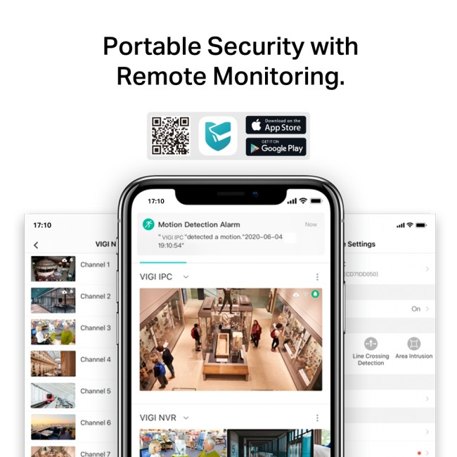 TP-Link VIGI C440-W 4MP IP Wi-Fi kerakaamera • Full Color Dual-Led 30m 4mm(79°) Mic 2.4GHz 4 TP-Link VIGI C440-W 4MP IP Wi-Fi kerakaamera • Full Color Dual-Led 30m 4mm(79°) Mic 2.4GHz - Image 4