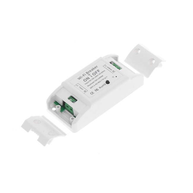 Wi-Fi nuti lüliti 10A B1-TUYA, Alexa, Google tugi, Tuya Smart või Smart Life äpp 2 Wi-Fi nuti lüliti 10A B1-TUYA, Alexa, Google tugi, Tuya Smart või Smart Life äpp - Image 2