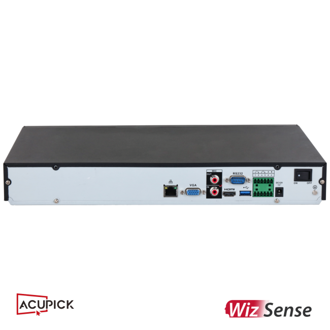 Dahua NVR5216-EI2 16 kanaliga EI2 seeria IP salvesti • WizSense Acupick 448Mbps 2HDD 1U 3 Dahua NVR5216-EI2 16 kanaliga EI2 seeria IP salvesti • WizSense Acupick 448Mbps 2HDD 1U - Image 3