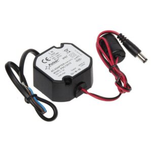 Stabiliseeritud impulsstoiteplokk PSC12010 • 12V • 1.0A • 2.1mm • IP67 • harutoosi sobiv