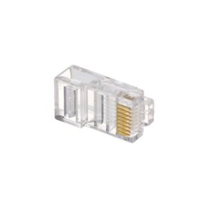 RJ45 pigistatav pigistatav pistik Cat5e kaablile läbi lükatav EZ tüüpi • RJ45T*P100