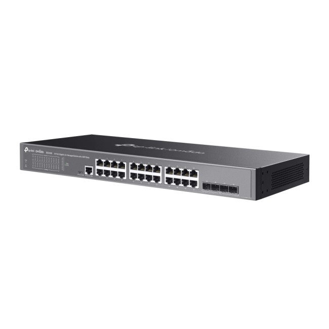 TP-Link TL-SG3428 Omada L2 manageeritav 24× 10/100/1000 Mbps RJ45 + 4x Gigabit SFP switch 2 TP-Link TL-SG3428 Omada L2 manageeritav 24× 10/100/1000 Mbps RJ45 + 4x Gigabit SFP switch - Image 2