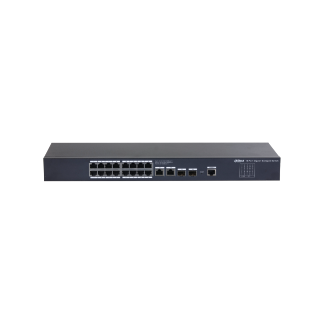 Dahua SG4020 manageeritav Gigabit switch • 18*10/100/1000Mbps + 2*Gbps SFP 2 Dahua SG4020 manageeritav Gigabit switch • 18*10/100/1000Mbps + 2*Gbps SFP - Image 2