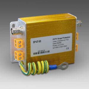 Ülepinge kaitse 1 video + 220V + RS485, BNC - klemm - klemm, NSW