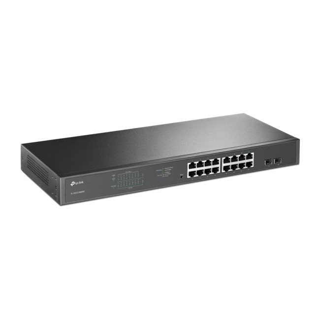 TP-Link TL-SG1218MPE JetStream Omada SDN smart switch • 16 Gigabit PoE+ ja 2 Gigabit SFP pesa 192W 2 TP-Link TL-SG1218MPE JetStream Omada SDN smart switch • 16 Gigabit PoE+ ja 2 Gigabit SFP pesa 192W - Image 2