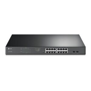 TP-Link TL-SG1218MPE JetStream Omada SDN smart switch • 16 Gigabit PoE+ ja 2 Gigabit SFP pesa 192W