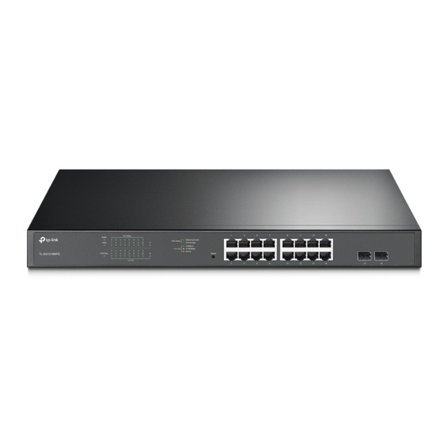 TP-Link TL-SG1218MPE JetStream Omada SDN smart switch • 16 Gigabit PoE+ ja 2 Gigabit SFP pesa 192W 1 TP-Link TL-SG1218MPE JetStream Omada SDN smart switch • 16 Gigabit PoE+ ja 2 Gigabit SFP pesa 192W