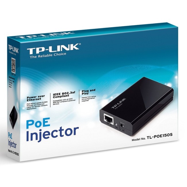 TP-Link POE NET Injector, 1 kanali toite söötja PoE-12 802.3af, 15,4W 4 TP-Link POE NET Injector, 1 kanali toite söötja PoE-12 802.3af, 15,4W - Image 4
