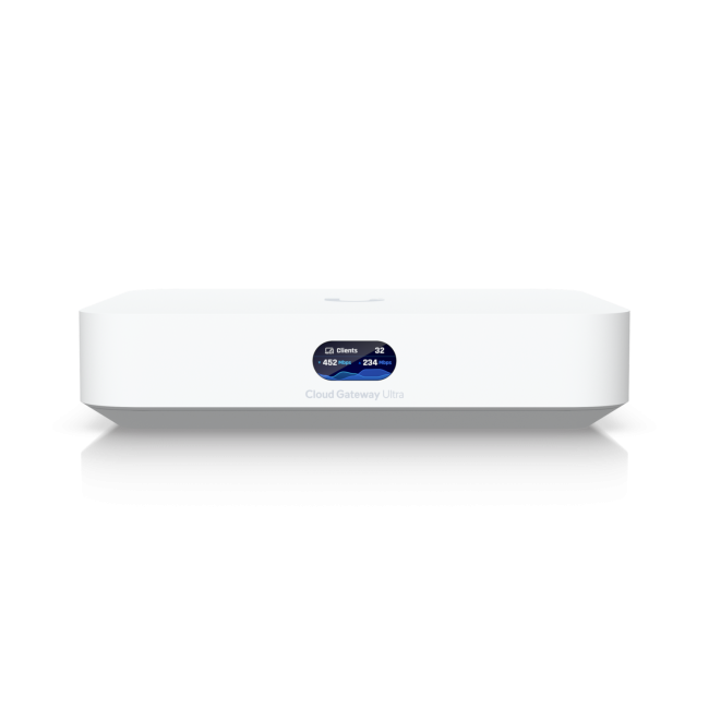 Ubiquiti Unifi Cloud Gateway Ultra võrgulüüs-ruuter • 4 GbE porti, 1 2.5 GbE WAN port 5 Ubiquiti Unifi Cloud Gateway Ultra võrgulüüs-ruuter • 4 GbE porti, 1 2.5 GbE WAN port - Image 5