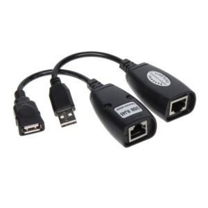 USB passiivne pikendus (komplekt) üle CAT kaabli kuni 50m USB-EX-50
