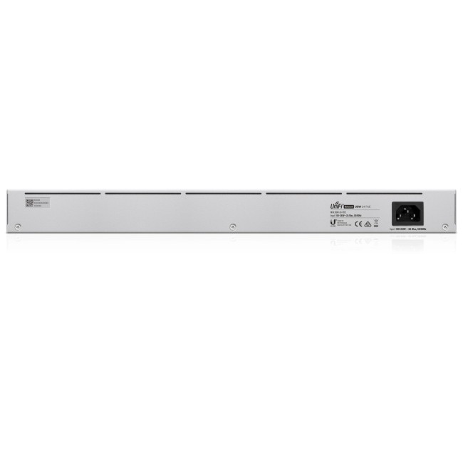 Ubiquiti USW-24-POE UniFi manageeritav Gigabit switch • 24 porti (16 PoE+ (95W) ) + 2 SFP 4 Ubiquiti USW-24-POE UniFi manageeritav Gigabit switch • 24 porti (16 PoE+ (95W) ) + 2 SFP - Image 4