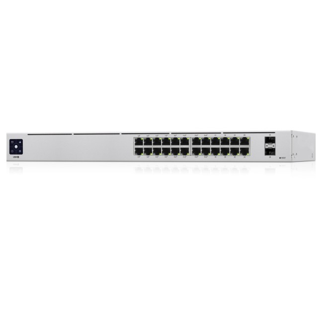 Ubiquiti USW-24-POE UniFi manageeritav Gigabit switch • 24 porti (16 PoE+ (95W) ) + 2 SFP 5 Ubiquiti USW-24-POE UniFi manageeritav Gigabit switch • 24 porti (16 PoE+ (95W) ) + 2 SFP - Image 5