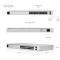 Ubiquiti USW-24-POE UniFi manageeritav Gigabit switch • 24 porti (16 PoE+ (95W) ) + 2 SFP 8 Ubiquiti USW-24-POE UniFi manageeritav Gigabit switch • 24 porti (16 PoE+ (95W) ) + 2 SFP - Image 8