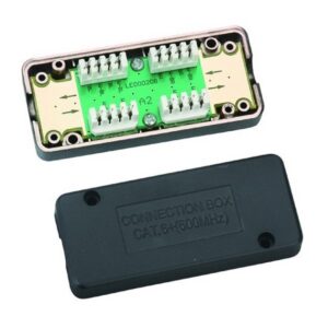Ühendusbox Cat6 kaabli korrektseks jätkamiseks, krone klemm