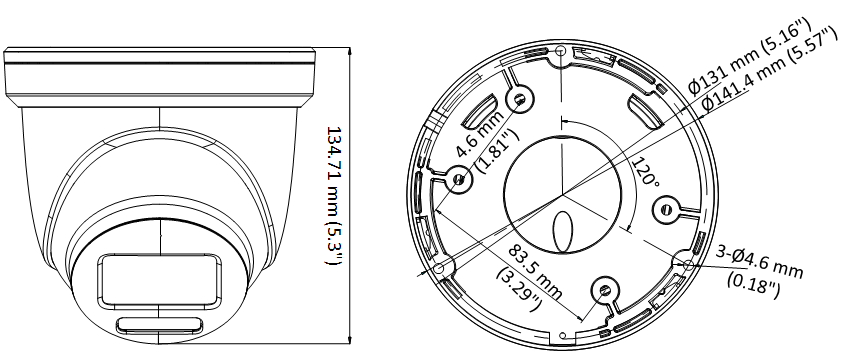 Turbo kaamera DS-2CE79DF8T-AZE 2.8-12mm 2 MP kuppel valge 3 Turbo kaamera DS-2CE79DF8T-AZE 2.8-12mm 2 MP kuppel valge - Image 3