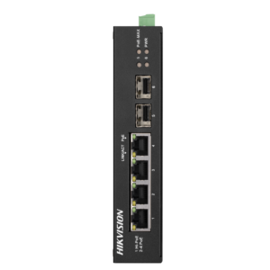 Switch DS-3T0506HP-E/HS POE Industriaal 4 ports