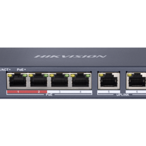 Switch DS-3E0106P-E/M 4 Port Fast Ethernet Unmanaged POE