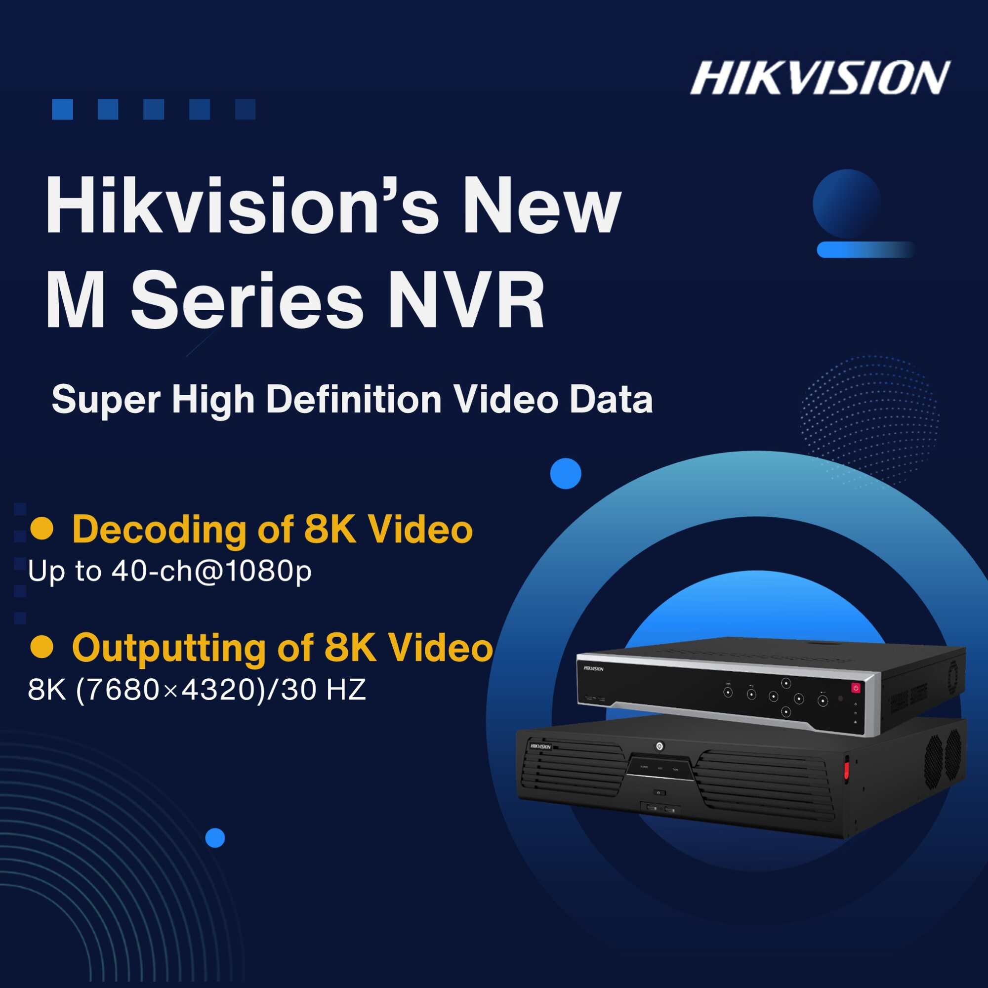 NVR salvesti DS-7608NI-M2 8-kanalit 1U 8K 8 NVR salvesti DS-7608NI-M2 8-kanalit 1U 8K - Image 8