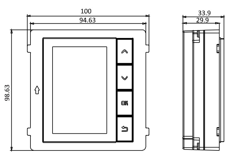 Displei moodul DS-KD-DIS 3 Displei moodul DS-KD-DIS - Image 3
