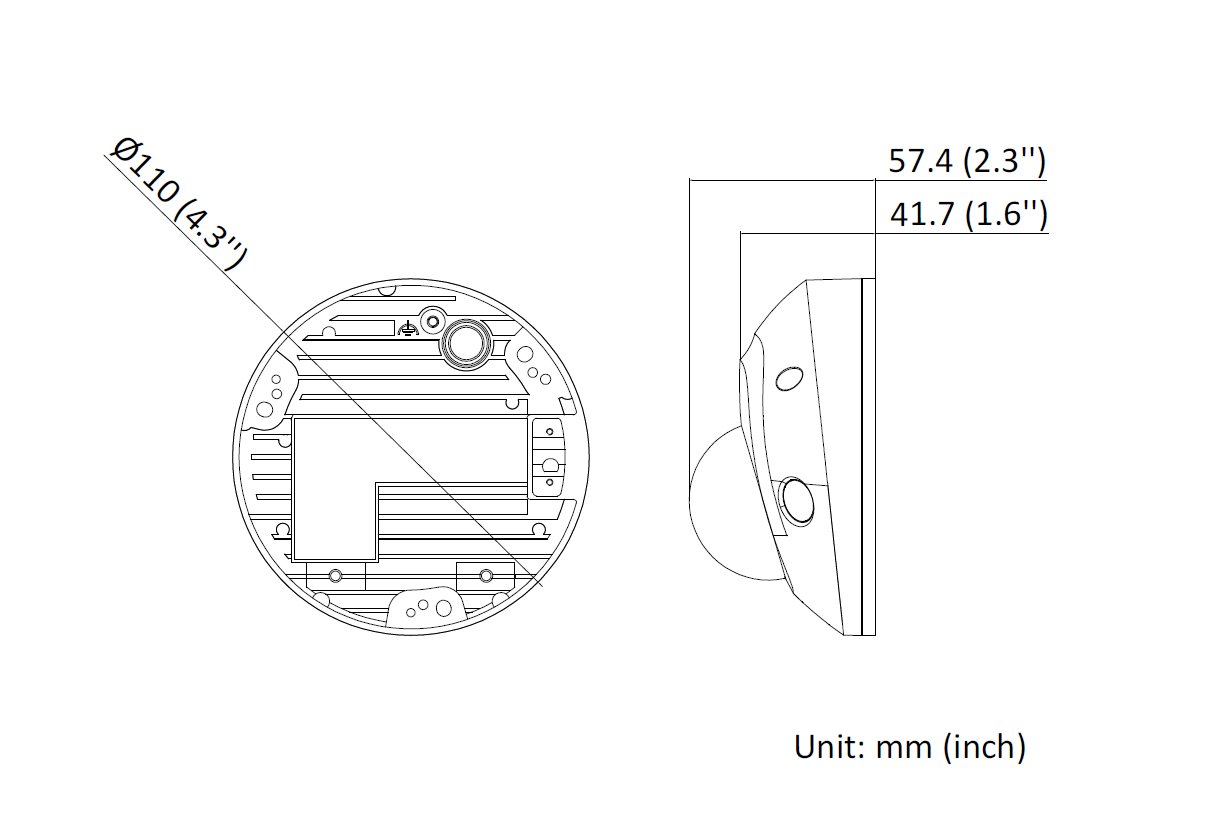 IP kaamera DS-2CD2523G2-IS 2MP f2.8mm mini kuppel valge 8 IP kaamera DS-2CD2523G2-IS 2MP f2.8mm mini kuppel valge - Image 8