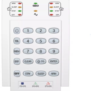 Sõrmistik K10V juhtmega 2 ala vertikaalne