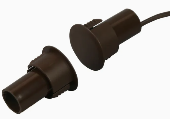 Magnetkontak BR-1021BK süvistatav metalluksele 30x19mm must 1 Magnetkontak BR-1021BK süvistatav metalluksele 30x19mm must