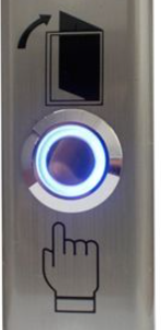 Avamisnupp K4-BL süvispaigaldus 86x28x20mm