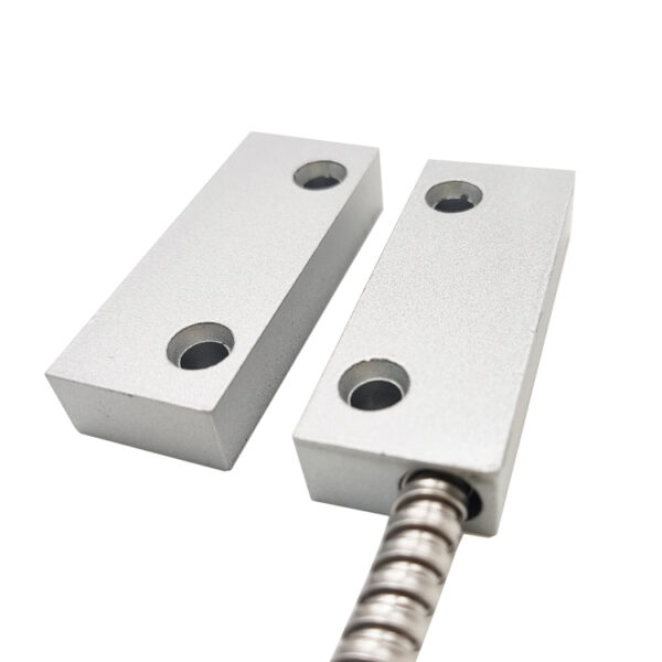 CH03FAR Aluminium Magnetic Contact with Armoured Cable