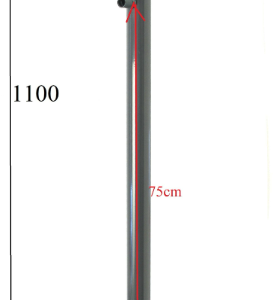 Barjääri andurite hoidja Pole maapinna lähedane FMC jaoks