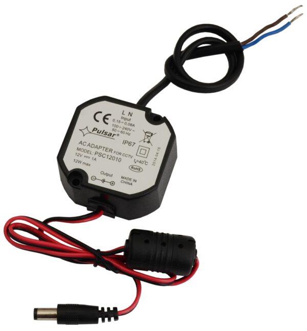 Pulsar PSC12010 12V 1A IP67 Power Supply