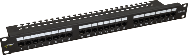 Pulsar RP-U24V5 CAT5e 24-portne UTP pasiivpaneel