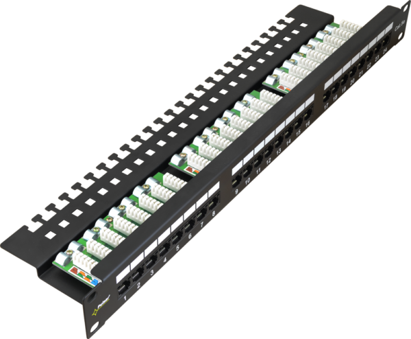 Pulsar RP-U24V6 CAT6 24-porti UTP paits-paneeli