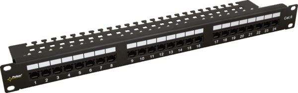 Pulsar RP-U24V6 CAT6 24-porti UTP paits-paneeli