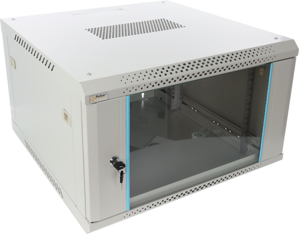 Pulsar RWA666-G 6U seinavaljapaigaldatav riiulikapp, hall