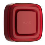 Ajax EN54 FireProtect (Sounder/VAD) juhtmevaba sireen vilkuriga, punane