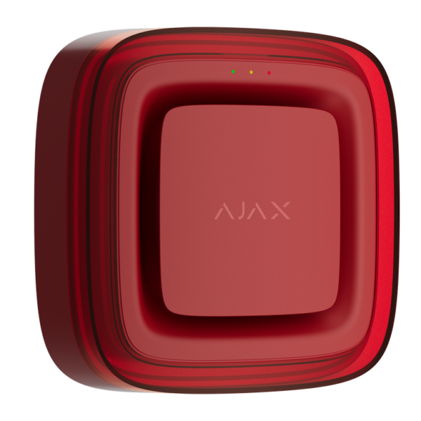 Ajax EN54 FireProtect Sounder/VAD Jeweller, Punane