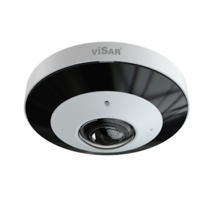 Visar VSC IPT6FOe3b 6MP Fisheye IP Camera, IR 20m, microSD up to 256GB